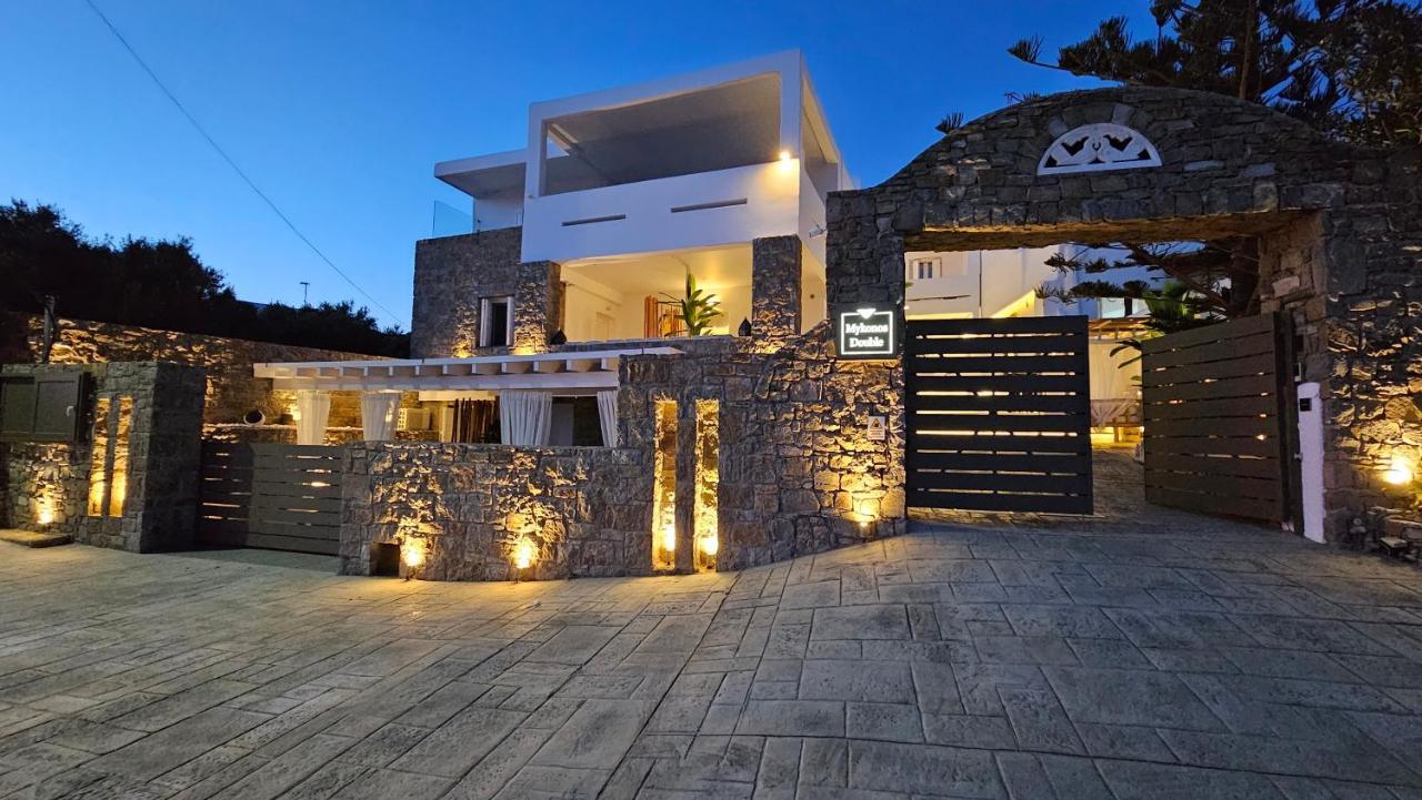 Mykonos Double Luxury Mini Suites - Adults Only อโนเมรา ภายนอก รูปภาพ